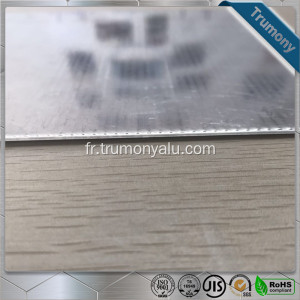 Plaque plate à caloduc en aluminium composite